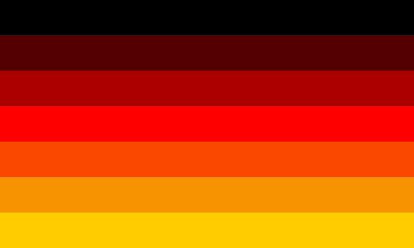 Aufkleber - Stolzflagge (Schwarz-Rot-Gold)_01
